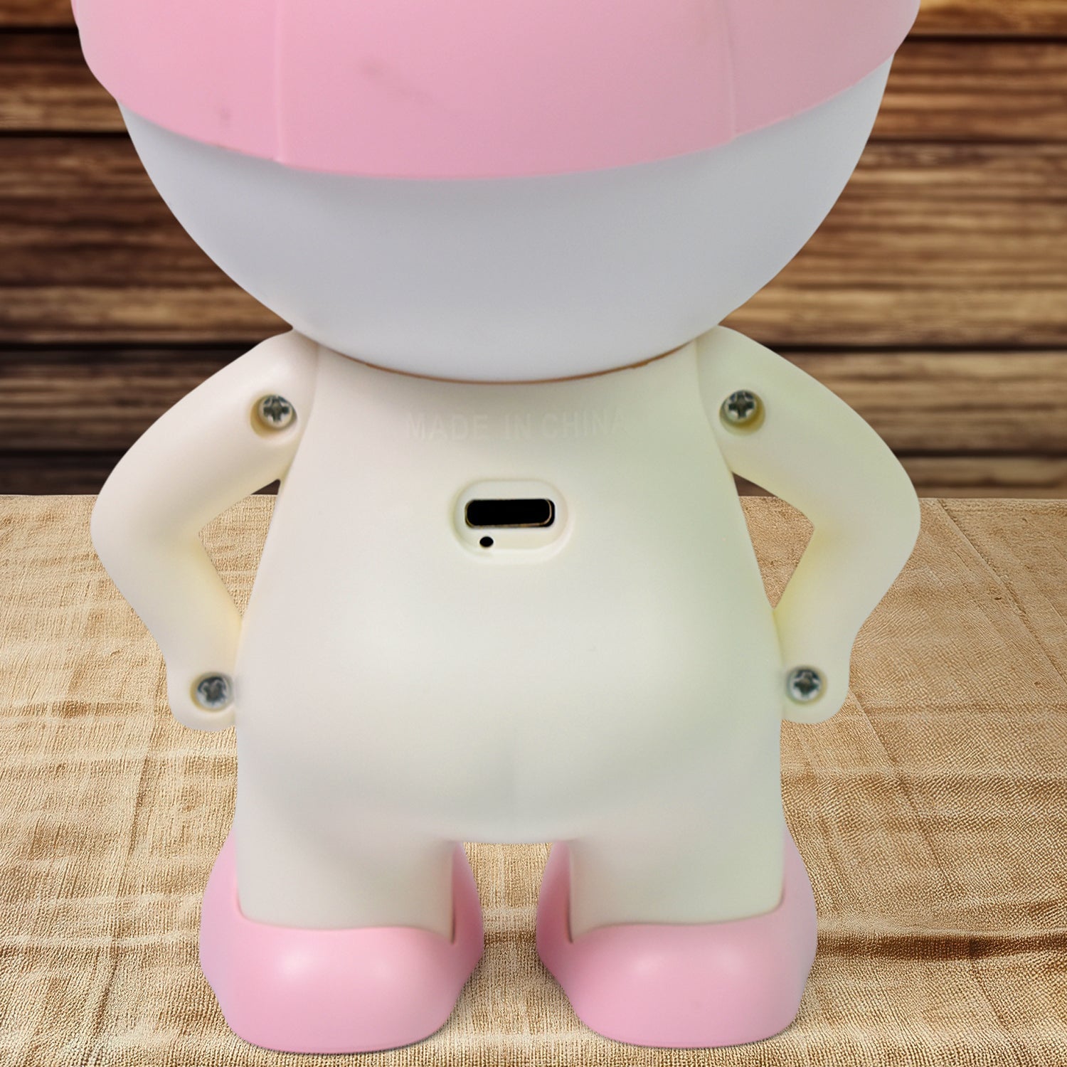 Cute Lovely Cartoon Design LED Desk Night Light With Plastic Head Cap (1 Pc) Cute Lovely Cartoon Design LED Desk Night Light With Plastic Head Cap (1 Pc)